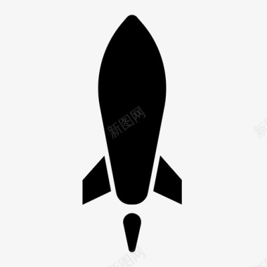 火箭卫星飞船火箭发射飞船图标图标