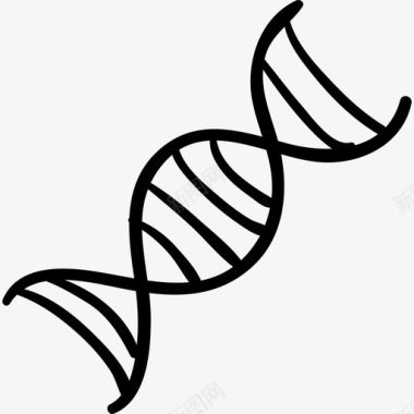 DNA链教育手绘教育图标图标