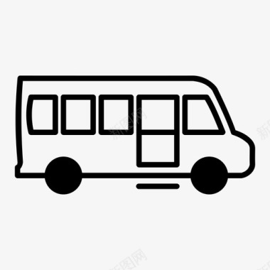 车辆公共汽车城市巴士图标图标