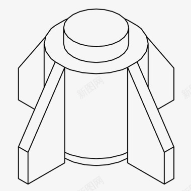 益智积木乐高积木积木建筑图标图标