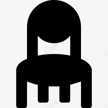 椅子桌椅餐椅图标图标