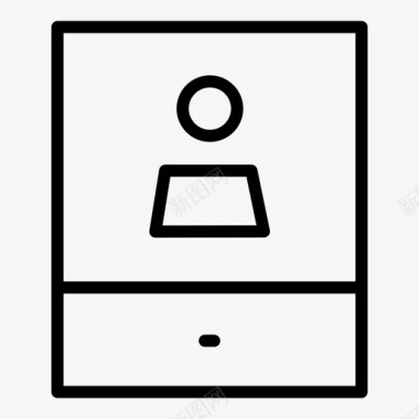紧急情况联系人tabletpersonal联系人用户图标图标