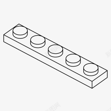 积木球玩具乐高积木积木建筑图标图标