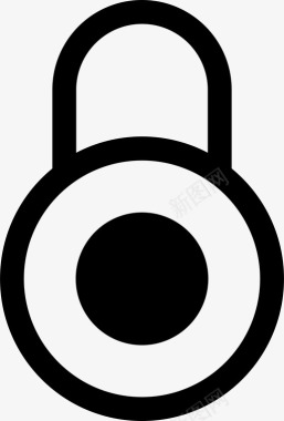 密码锁挂锁安全图标图标