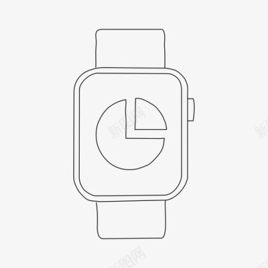 瑞士饼applewatch饼图applewatch设备图标图标