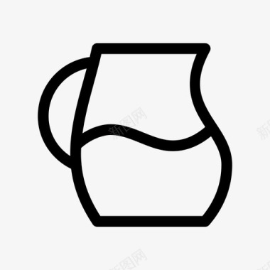 罐子瓦罐玻璃图标图标