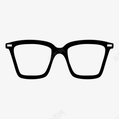 镜头眼镜学习图标图标