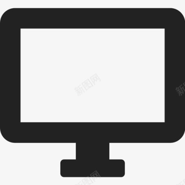 桌面显示器电脑显示器电脑屏幕图标图标