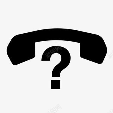 咨询电话电话问咨询问题图标图标