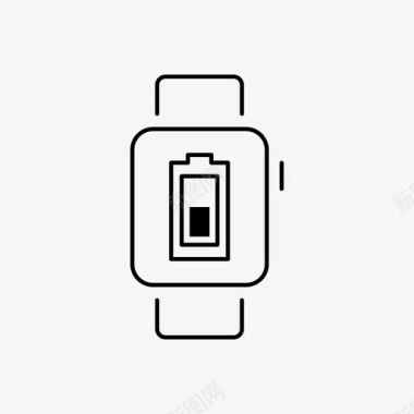 applewatch电池applewatch充电图标图标
