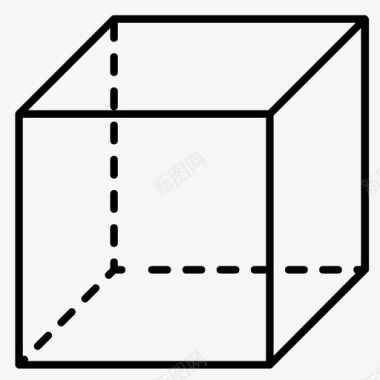品字形状立方体三维长方体图标图标