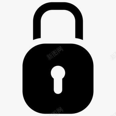锁门锁密码图标图标