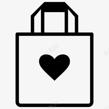 购物袋爱卖图标图标