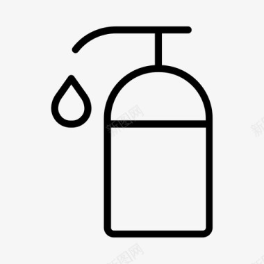 洗手液去污剂洗涤剂图标图标