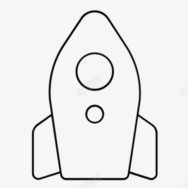 太空船发射导弹图标图标