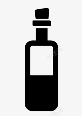 瓶子液体图标图标