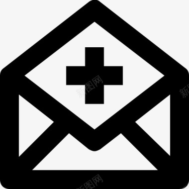 电子邮件客户端电子邮件信封收件箱图标图标