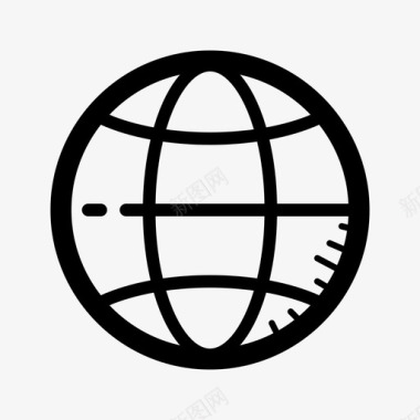 全球化地球世界图标图标
