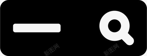 网站代码搜索输入表单互联网图标图标