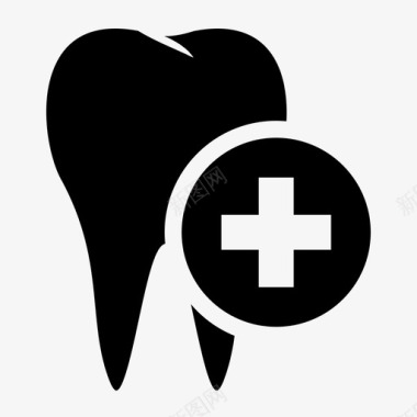 牙医治疗医疗图标图标