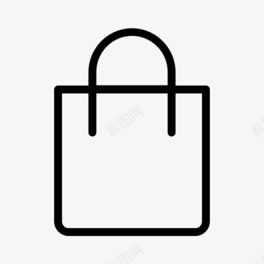 手提袋设计购物袋手提袋图标图标