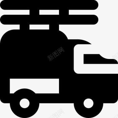 服务车运输车辆图标图标