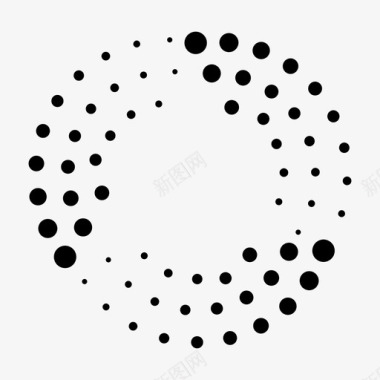 点圆抽象形状图标图标