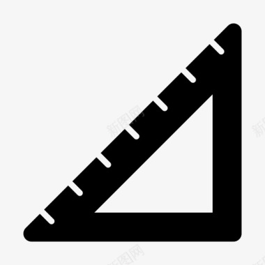 三角建筑工程师图标图标