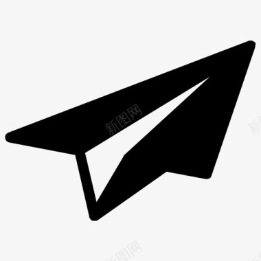 飞机教育电子邮件图标图标