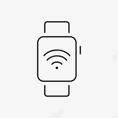 无线头戴式applewatchwifiapplewatch设备图标图标