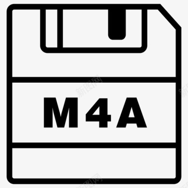 保存m4a文件保存图标图标