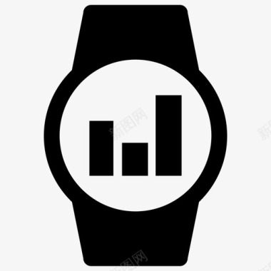 智能手表互动用户体验图标图标