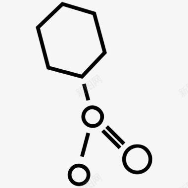 分子原子化学图标图标