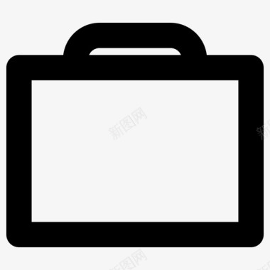 公文包商务会议图标图标