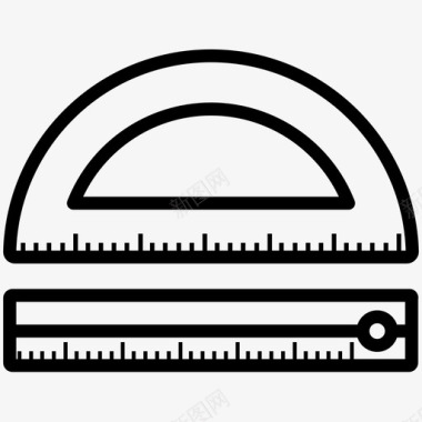 半圆图片数学绘图图标图标