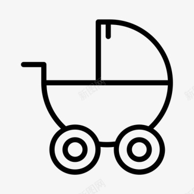 婴儿车幼儿车杂项ii图标图标