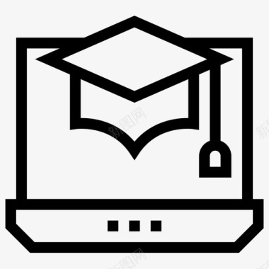 研究生毕业答辩mortarboardcapelearning图标图标