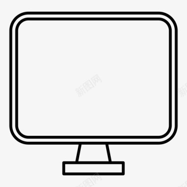 显示器计算机imac图标图标