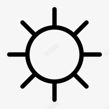 太阳alt代码日光图标图标