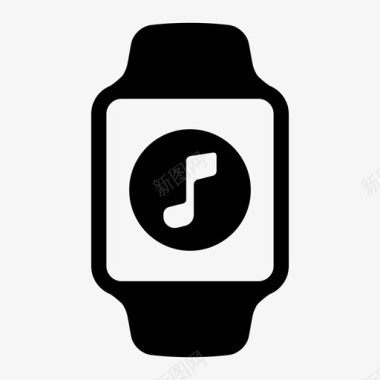 爆炸音符音乐applewatch音乐应用程序图标图标