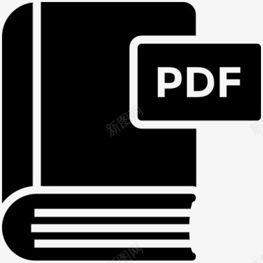 pdf书电子书学习图标图标