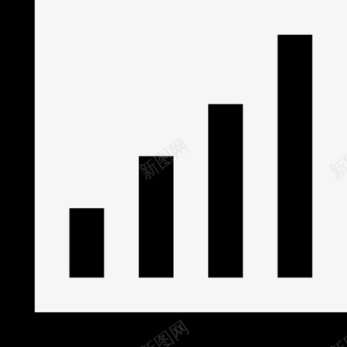 电脑图信息条形图分析业务图图标图标
