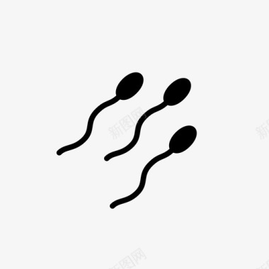 怀孕精子生物学男性图标图标