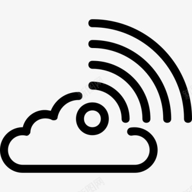 wifi云网络wifi云图标图标