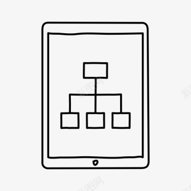 Air图标ipad站点地图图表设备图标图标