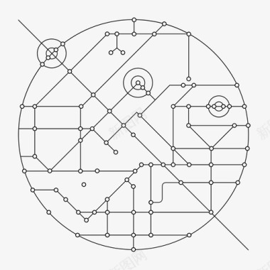 圆形电路计算机图标图标
