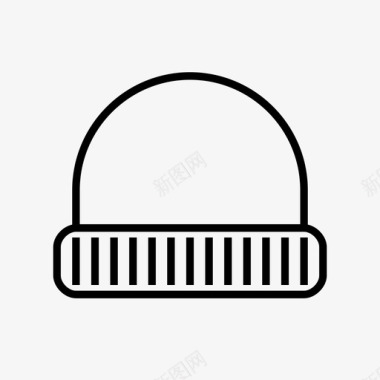 保暖的衣服采购产品小熊帽帽子针织帽子图标图标