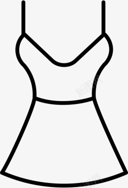 礼服衣服时装图标图标