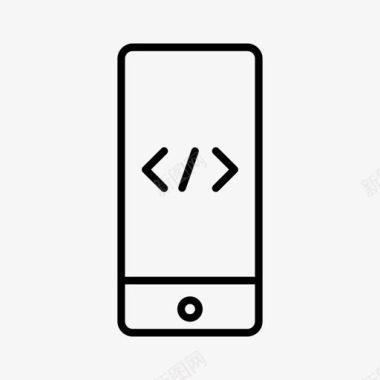 编码iphoneweb开发编码设备图标图标