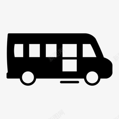 成都市交通旅游车辆公共汽车城市巴士图标图标